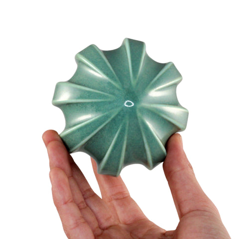 Porcelain Christmas Bauble - Greenstone