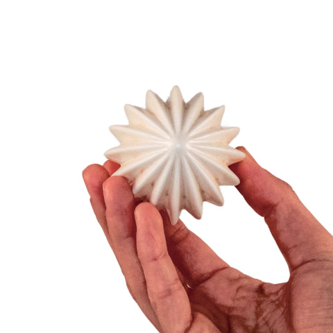 Porcelain Christmas Bauble - Winter Pearl