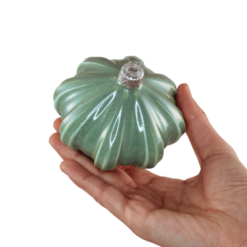 Porcelain Christmas Bauble - Herbal Glow