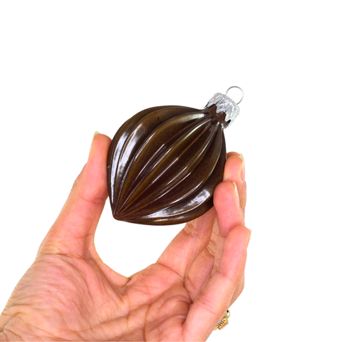 Porcelain Christmas Bauble - Hot Chocolate