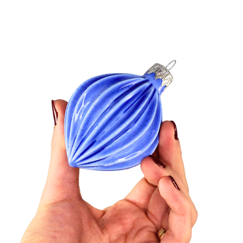 Porcelain Christmas Bauble - Frozen