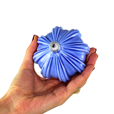 Porcelain Christmas Bauble - Snowflakes