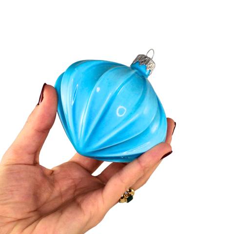 Porcelain Christmas Bauble - Artic