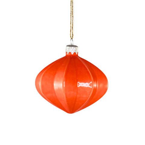 Porcelain Christmas Bauble - Mandarin