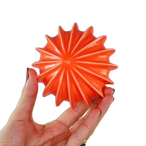 Porcelain Christmas Bauble - Tangerine