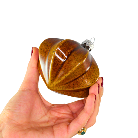 Porcelain Christmas Bauble - Panettone