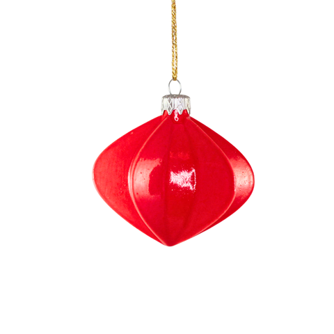 Porcelain Christmas Bauble - Berry