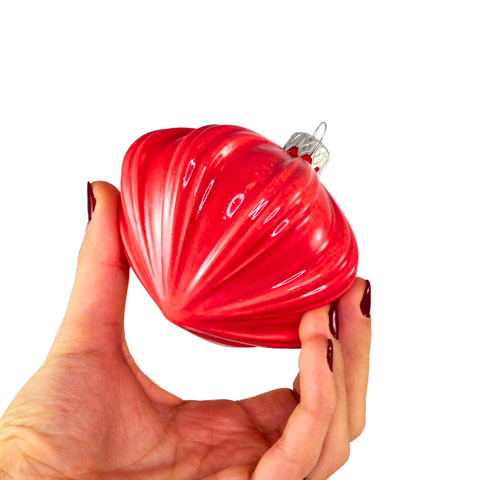Porcelain Christmas Bauble - heart