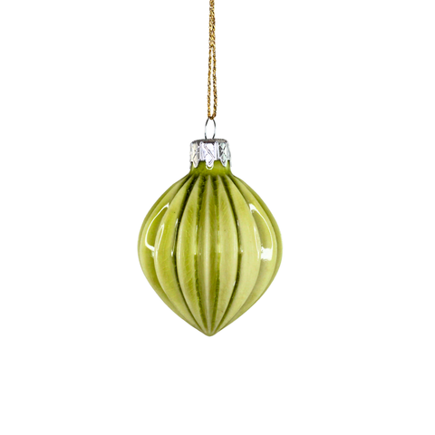 Porcelain Christmas Bauble - Holly