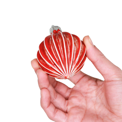 Porcelain Christmas Bauble - Firelight