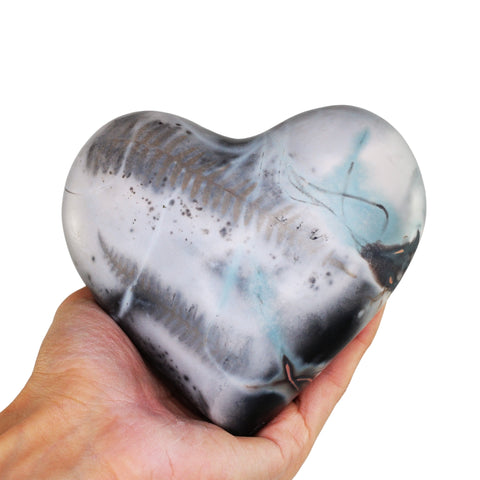 Heart L Saggar Fired