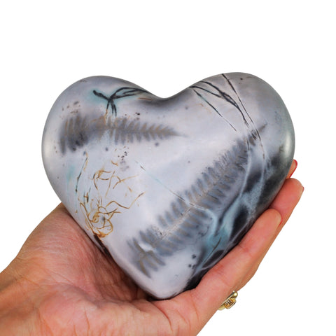 Heart L Saggar Fired