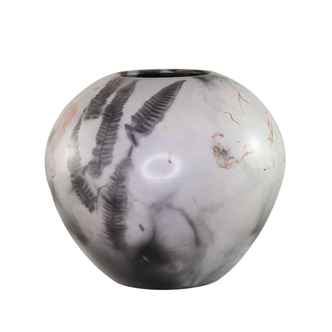 Saggar fired vase