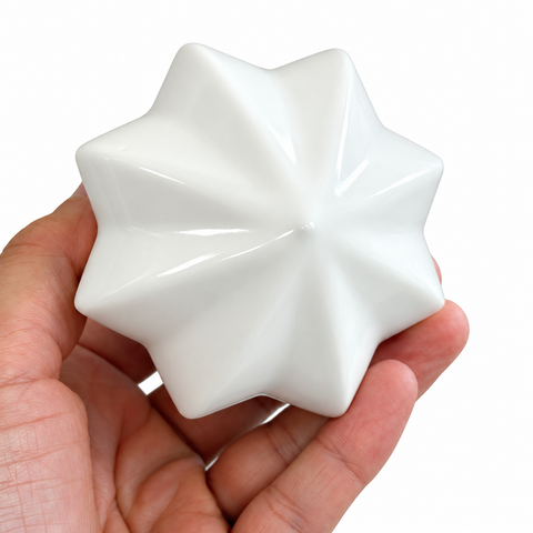 Porcelain Christmas Bauble - Meringue