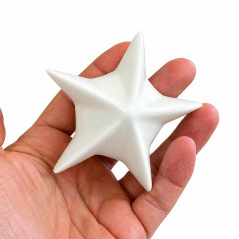 Porcelain Christmas Bauble - Moonlight